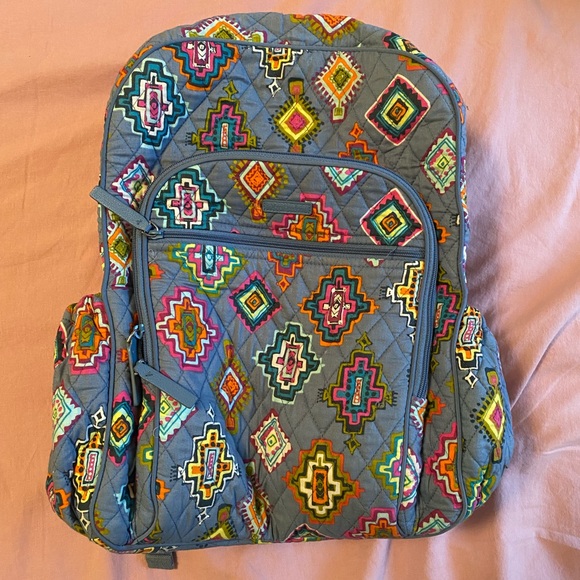vera bradley xl campus backpack - Picture 1 of 5